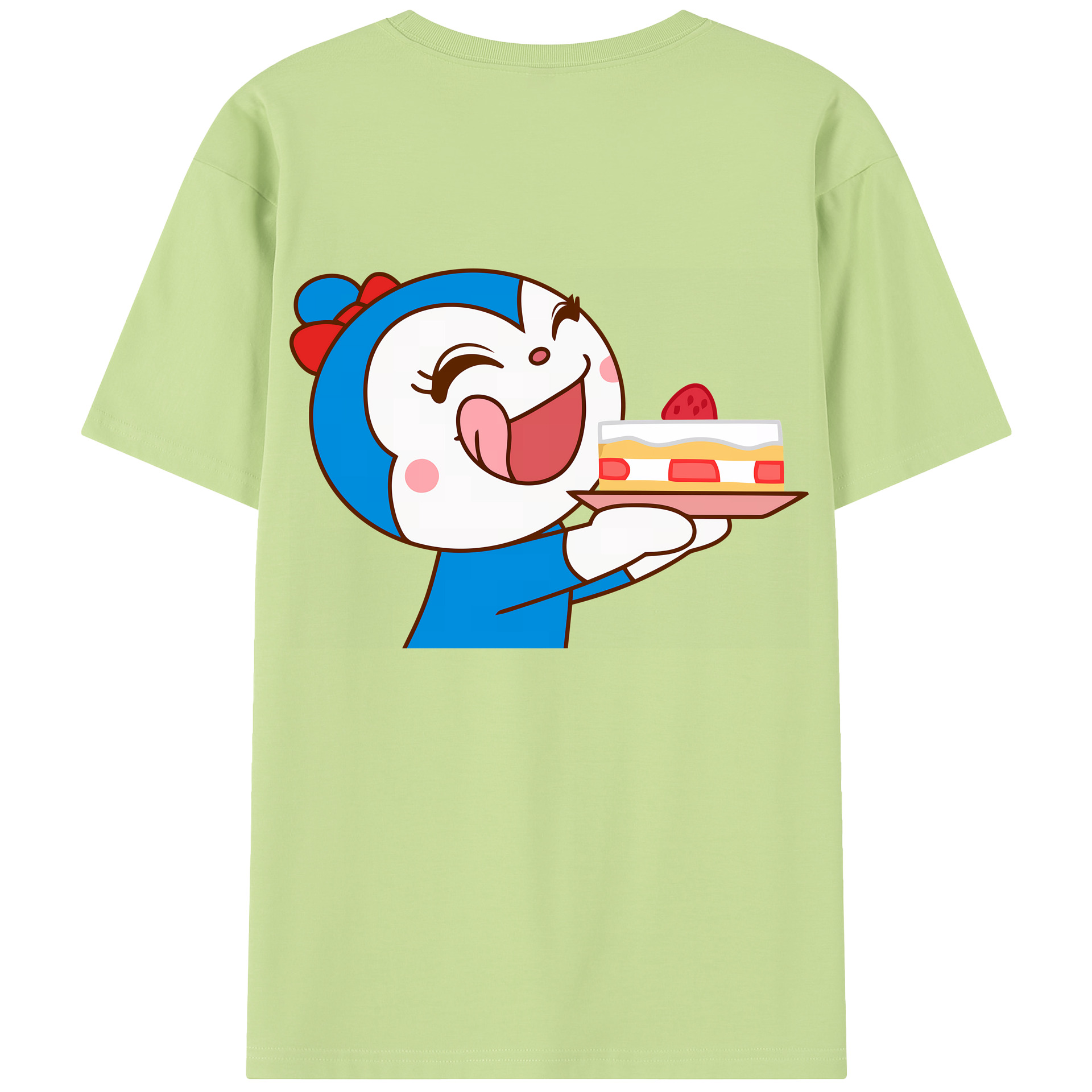 （画像用） アンパンマン Anpanman 綿100％半袖Tシャツ（背面プリント）